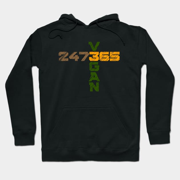 Always Vegan Strong Athlete For The Animals Hoodie by VEN Apparel